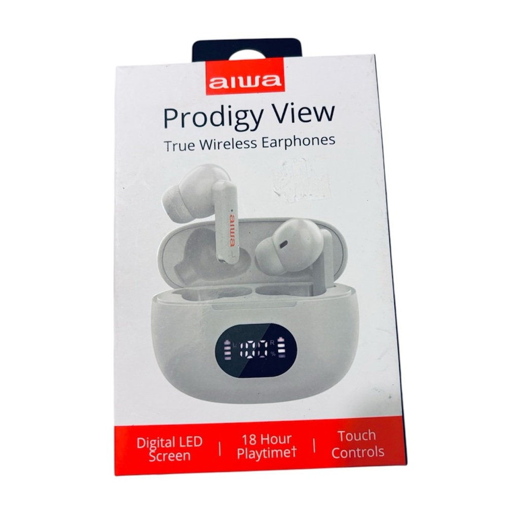 NWT Aiwa Open Wearable True Wireless Earphones 24 hr Battery